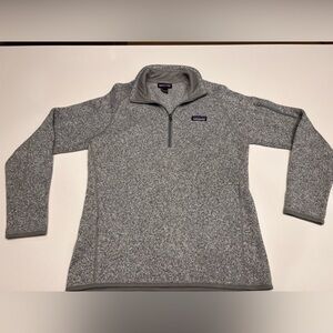 Patagonia Women's Gray Better Sweater Zip-Up Sweater